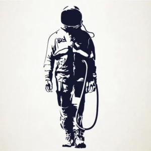 Astronauta Banksy